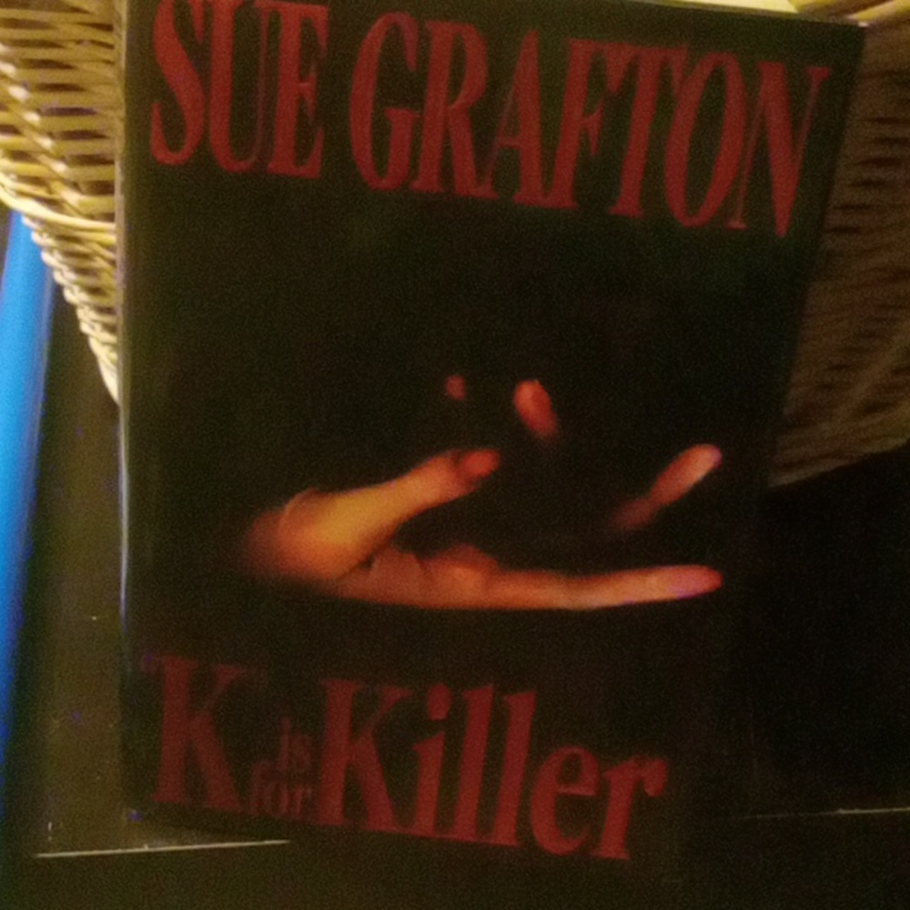Sue Grafton  " K is for Killer" book hardback